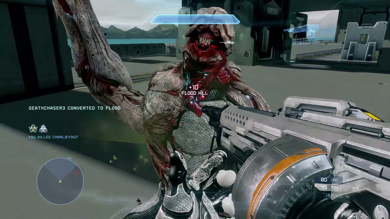 Halo 4: Flood Mode - Multiplayer Gameplay