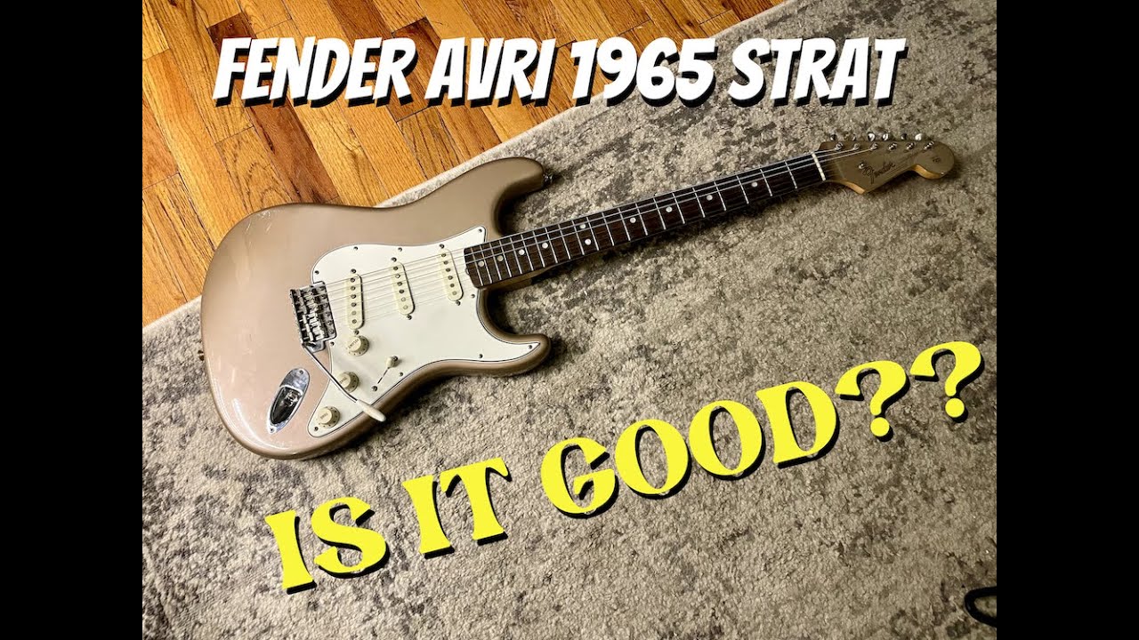 Fender American Vintage Reissue 1965 Stratocaster - Shoreline Gold
