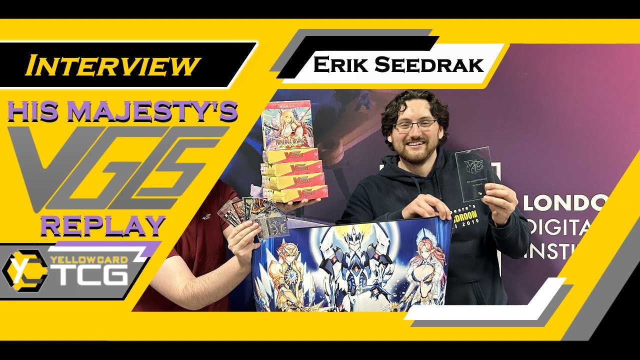 His Majesty's VGCS - Winners Interview with Erik Seedrak