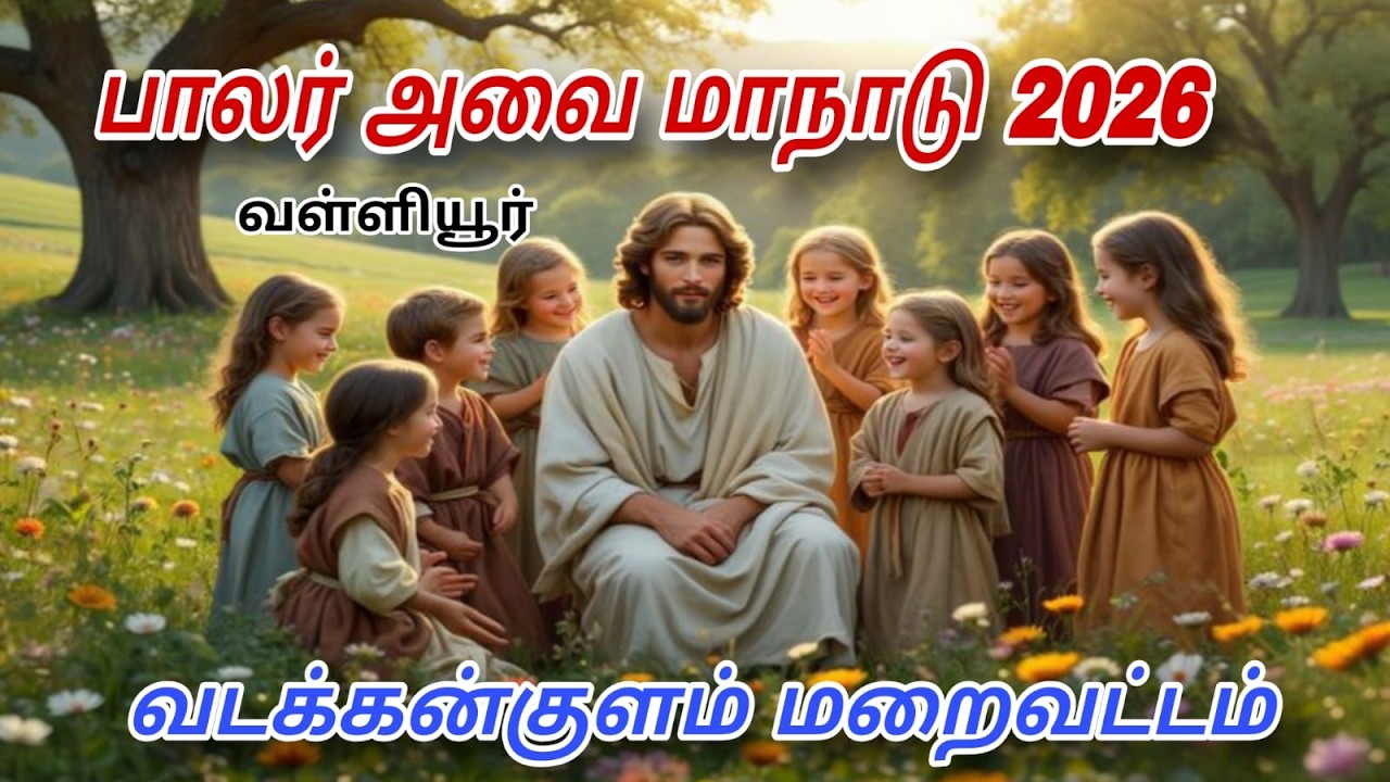 🔴Live | பாலர் அவை மாநாடு - 2026 (வடக்கன்குளம் மறைவட்டம் )