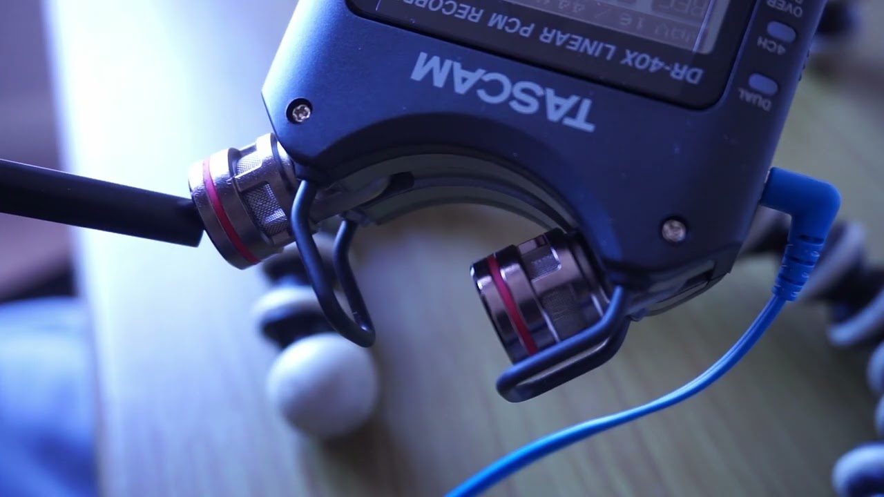 (NEW TASCAM) Straw Mouth Sound Experiments