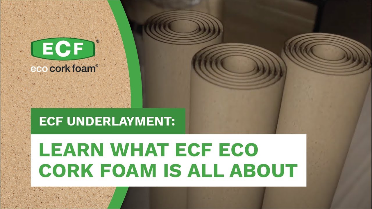 Eco Cork Foam Waterproof Underlayment
