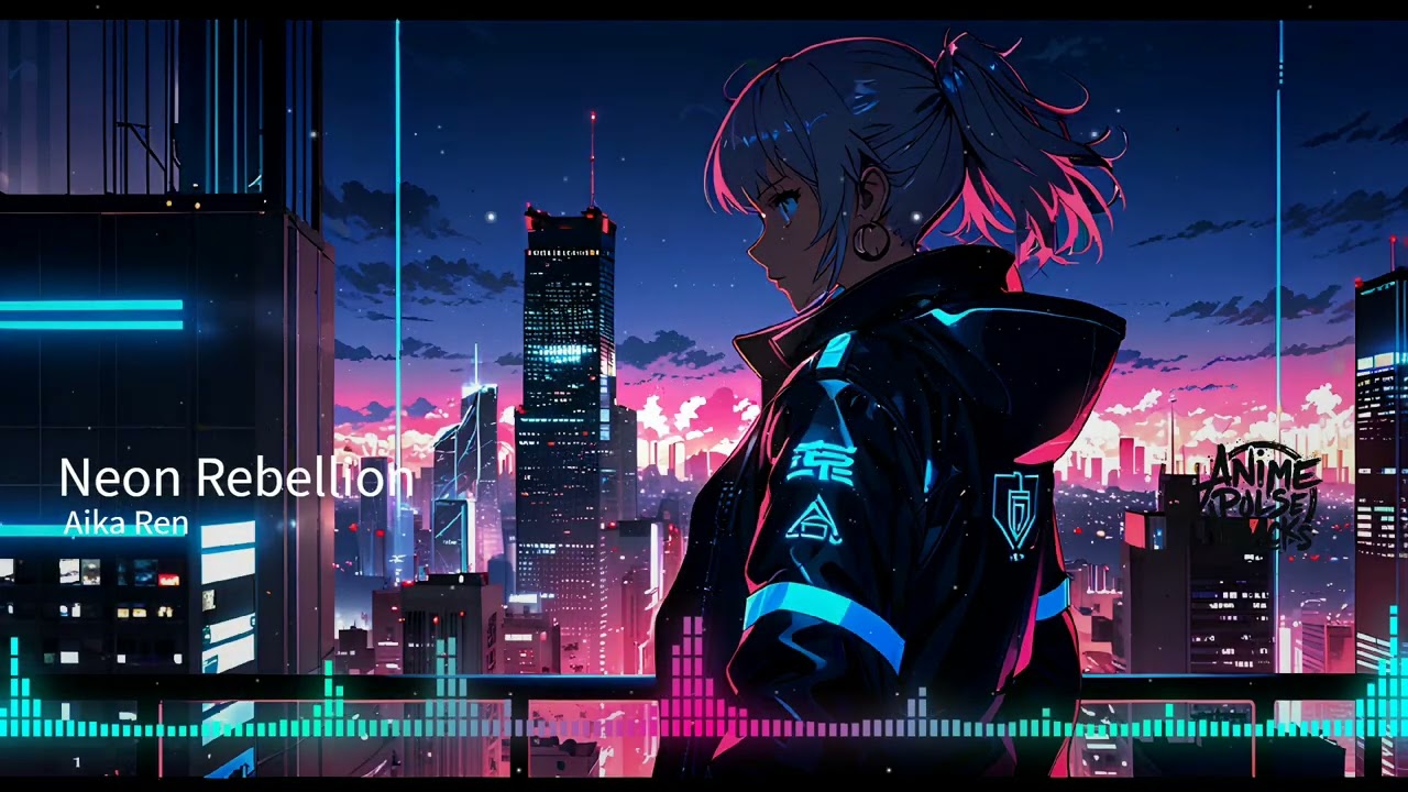 Neon Rebellion &ndash; Aika Ren | Epic Cyberpunk Anime Rock / Cinematic Industrial Power