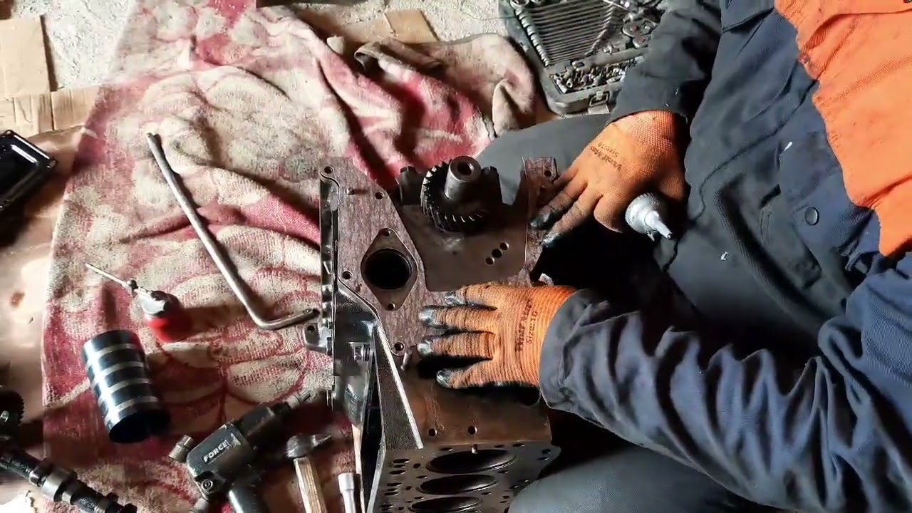 Toyota 2j Engine Restoration-Toyota 2j matorunun bərpası