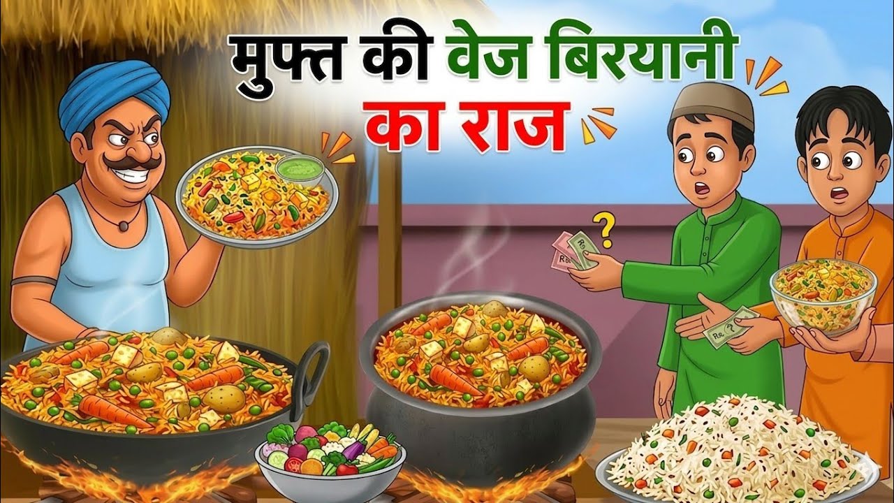 🤫 मुफ्त की वेज बिरयानी का खौफनाक राज 🥘 - PART 1