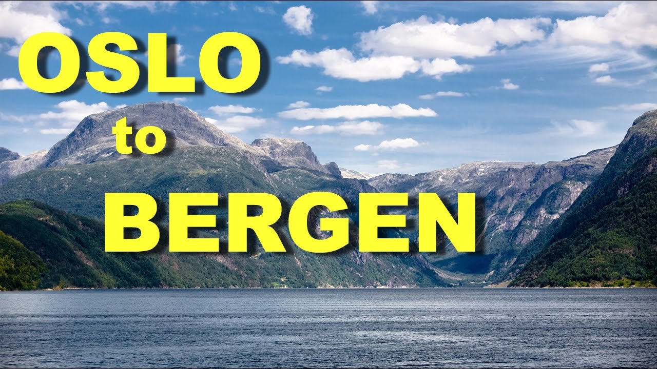 Oslo to Bergen, Norway by Train through the mountains and Boat through the fjords