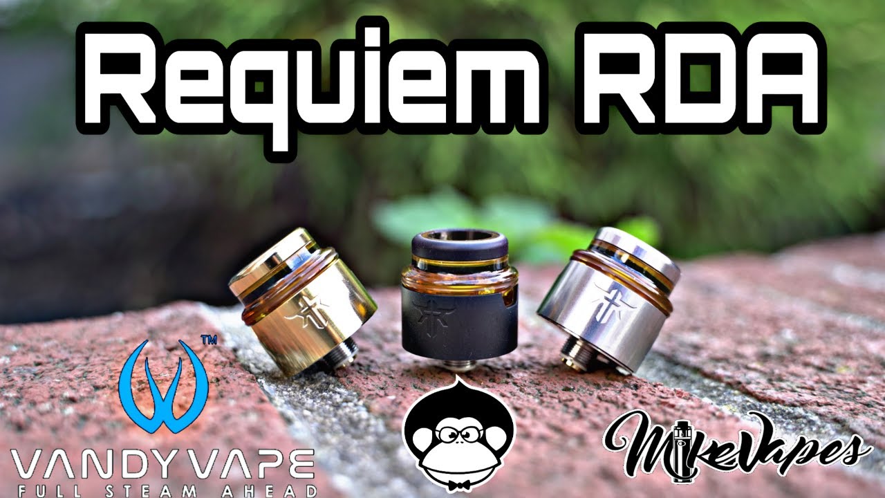 VandyVape Requiem RDA By El Mono Vapeador - And Yes. The Airflow Is Adjustable..