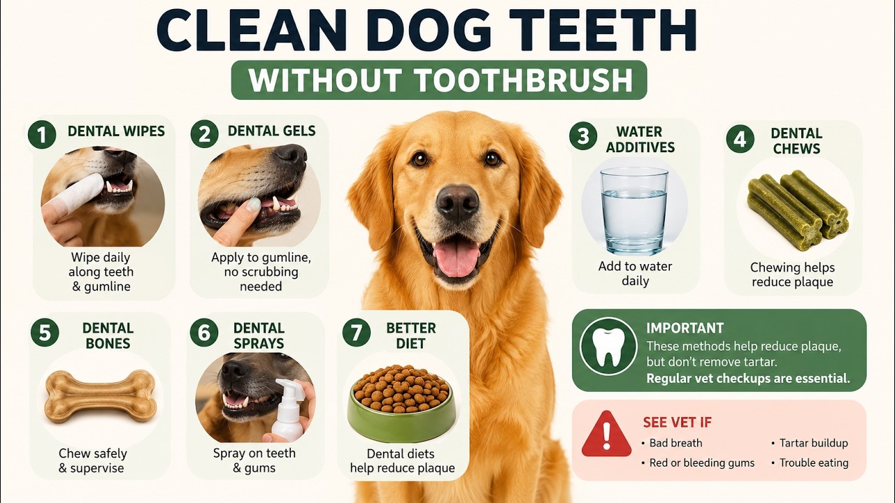 How to Clean Dogs or Cats TEETH Without Using Toothbrush (Pet Cleaning Finger Dental Wipes) Amazon