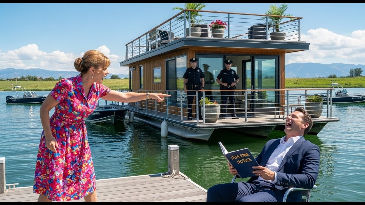 HOA Called the Sheriff When I Built a Floating Cabin — 10 Minutes Later, They Were Speechless