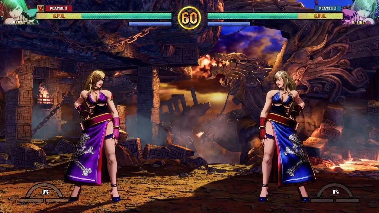 B.Jenet Vs Rock Howard Online Matches - FATAL FURY: City of the Wolves OPEN β TEST