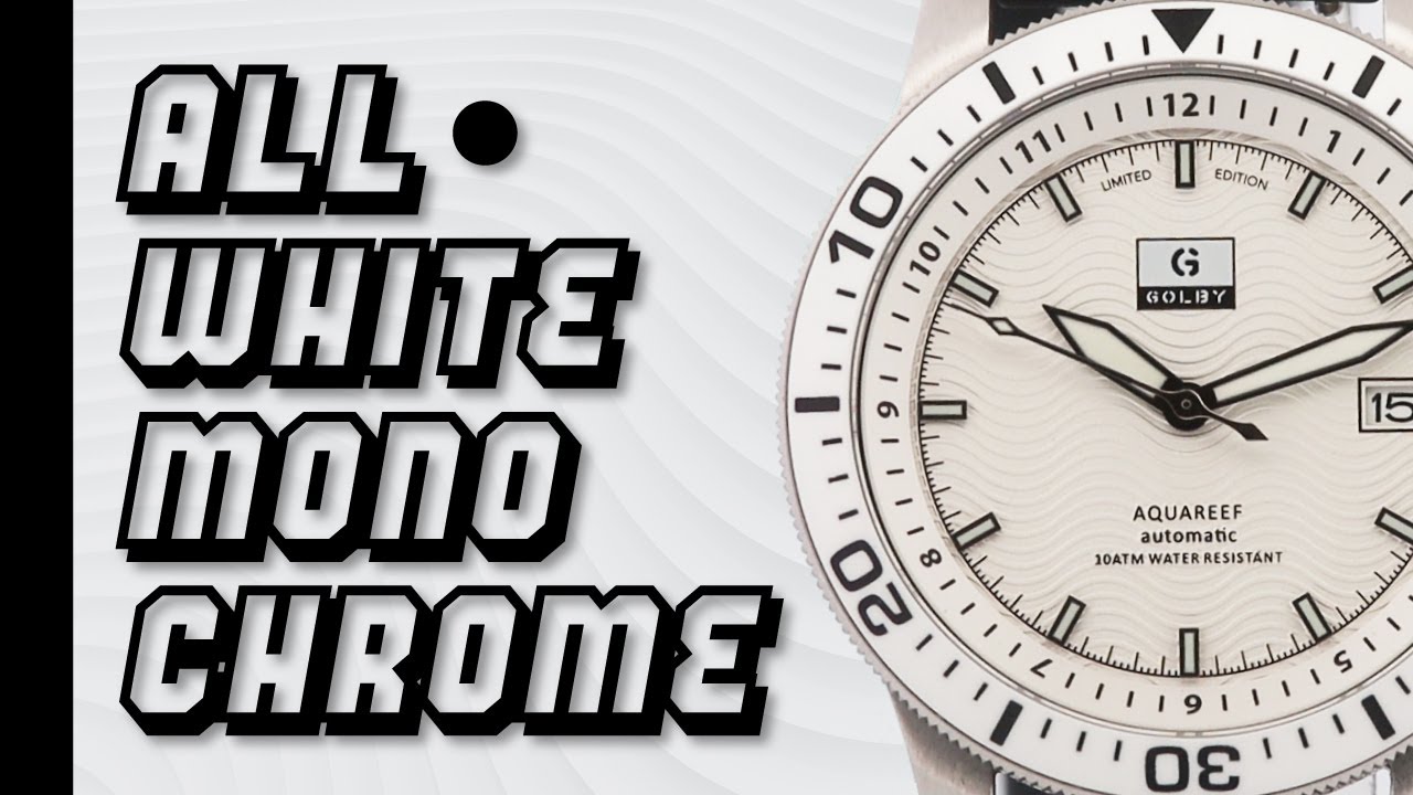 Golby All-White Monochrome Watch Review + Senlis & Dunkirk, France Walkaround