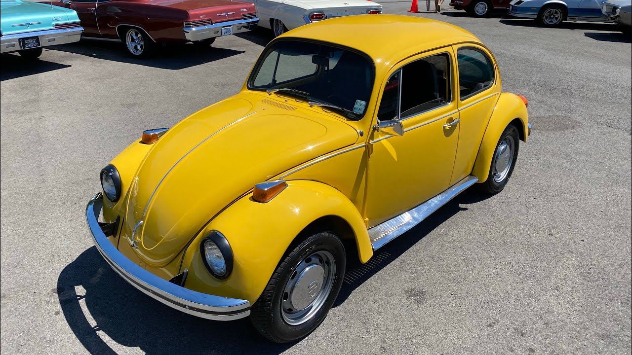 Test Drive 1973 Volkswagen Beetle SOLD $8,500 Maple Motors #1715