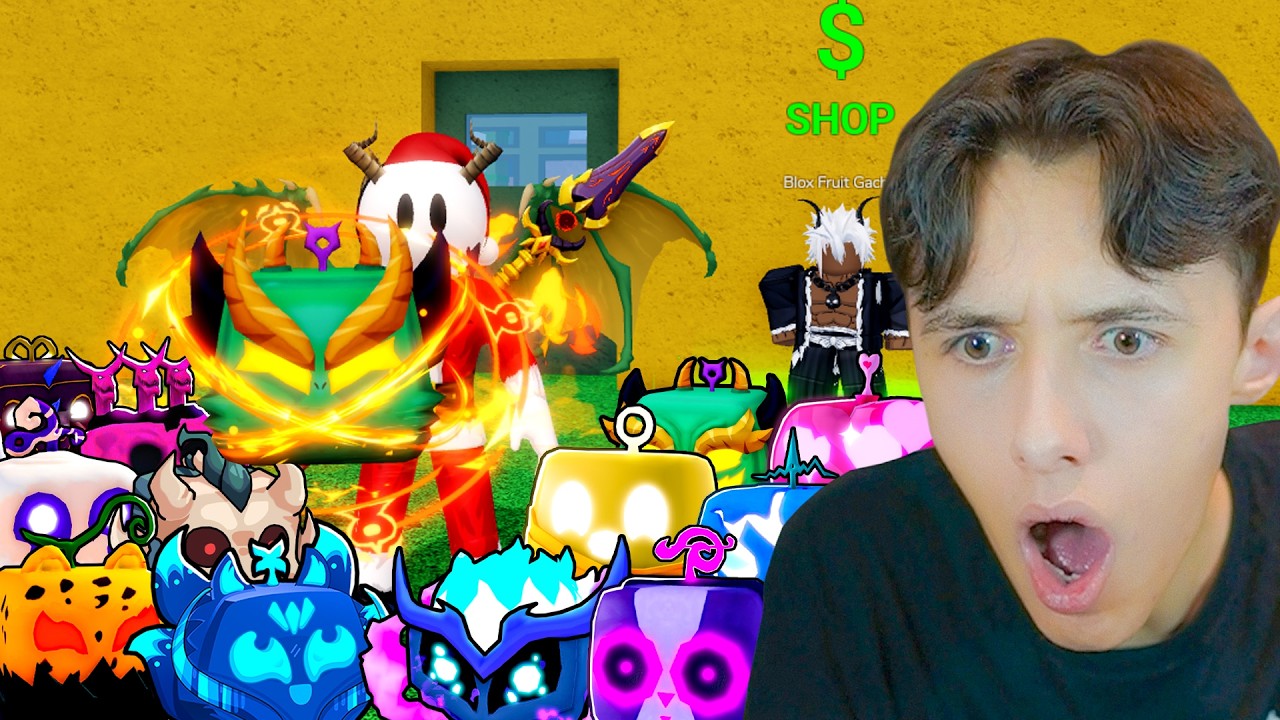 JE RANDOM 500 FRUITS pour OBTENIR DRAGON REWORK !