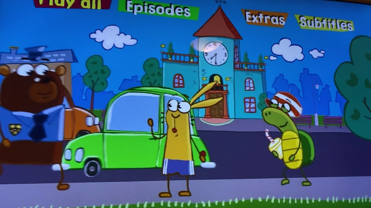 Harry and toto welcome to opposite town 2008 UK DVD MENU