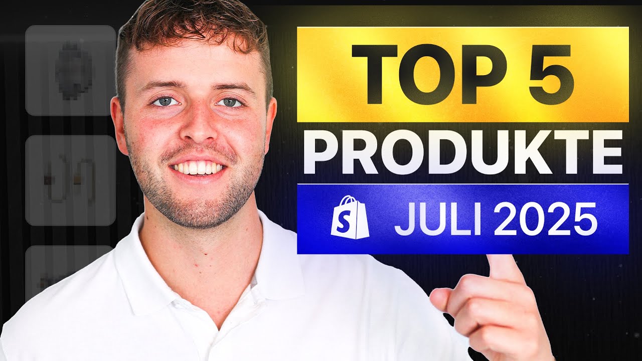 Die TOP 5 Winning DROPSHIPPING Produkte für Juli 2025