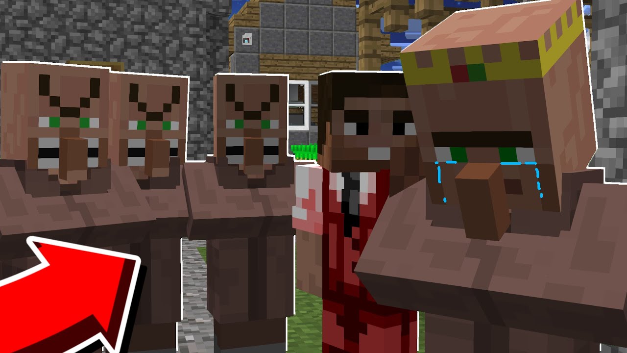 😱Nega Qishloqilarni Merdan Jahli Chiqdi? | Minecraft Uzbekcha