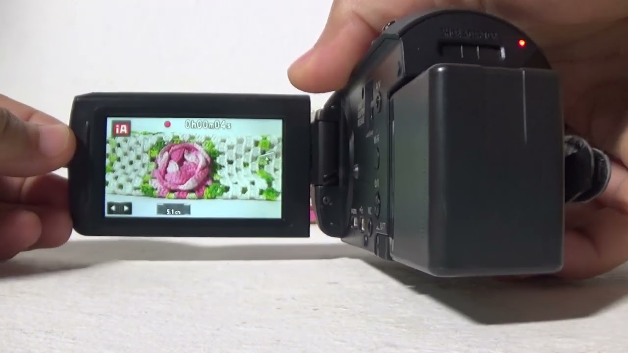 Filmadora Panasonic hc-v720 hdmi limpa