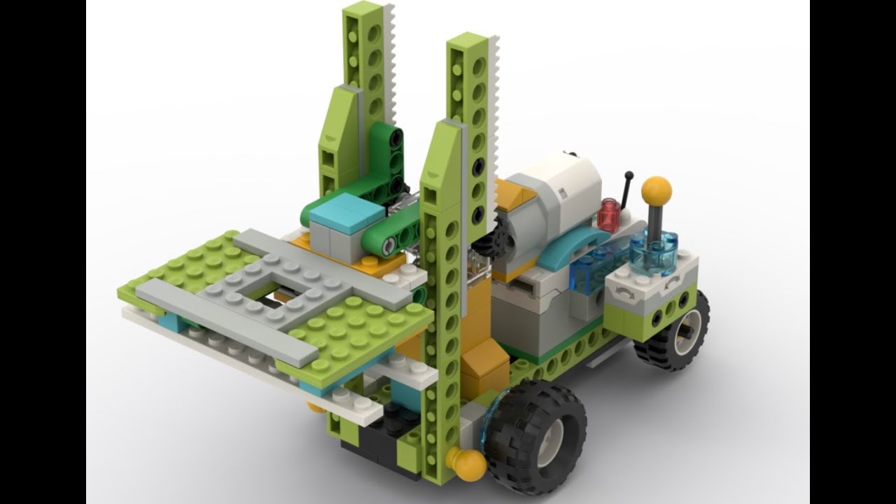 WEDO 2.0 LEGO Education ⚙️ ВИЛОЧНЫЙ ПОГРУЗЧИК [ТРАКТОР ВИЛОЧНОГО ПОГРУЗЧИКА]