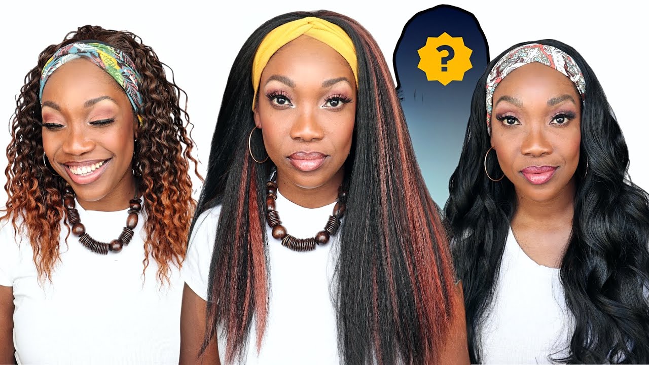 7 HIT OR MISS⁉️ AMAZON WINTER Headband WIGS | Synthetic & Human Hair Headband Wigs | Miss Khrissy
