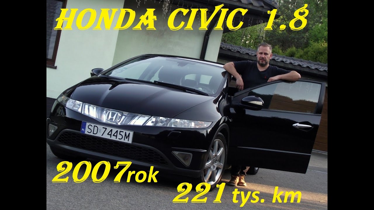HONDA Civic 8 UFO VIII  1.8 czarna