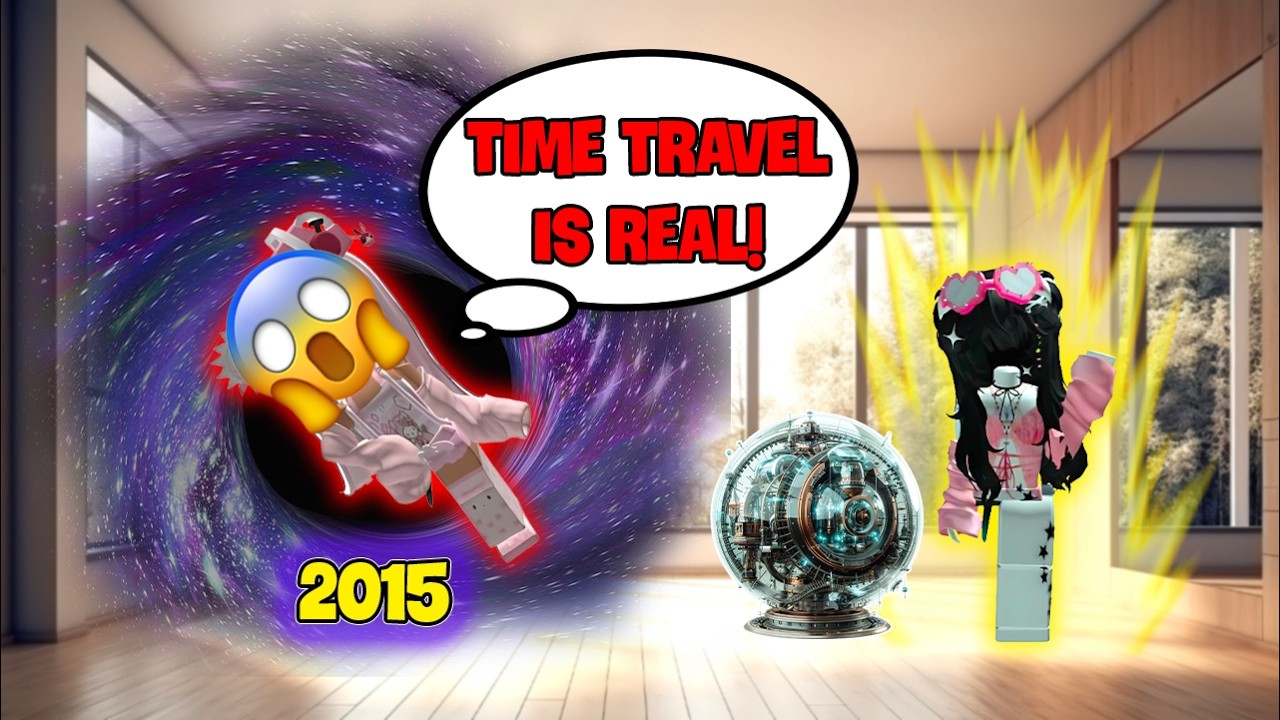 Я вернулась в 2015 год ради своей возлюбленной! #roblox #robloxstory