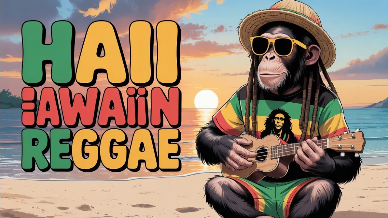 Hawaiian Moonlight Reggae 🌕 | Relaxing Island Grooves for the Soul #reggaemusic