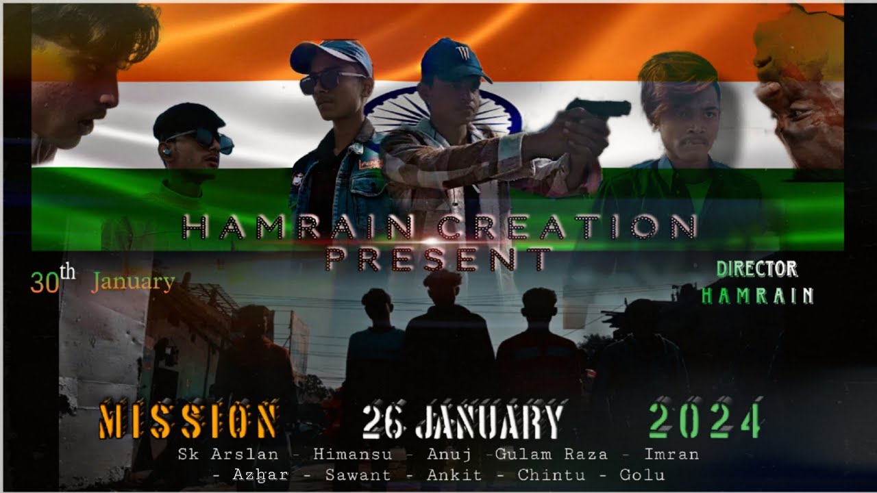 Mission 26 Jan/2024 || A-Short-Movie || Official Video || Hamrain #viral #video #youtube #actor