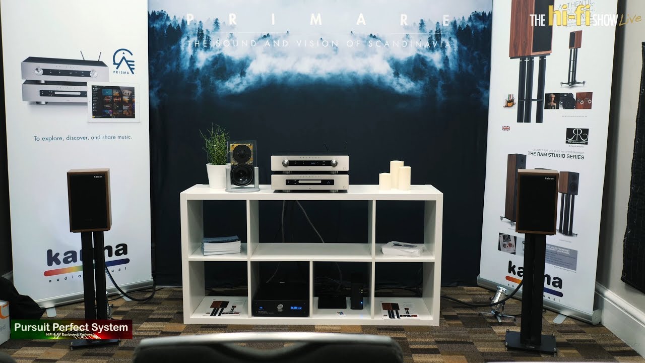 Falcon Acoustics BBC LS3/5A Demo with PRIMARE PRISMA I35 Amp CD35 Player @ The hi-fi Show Live 2018