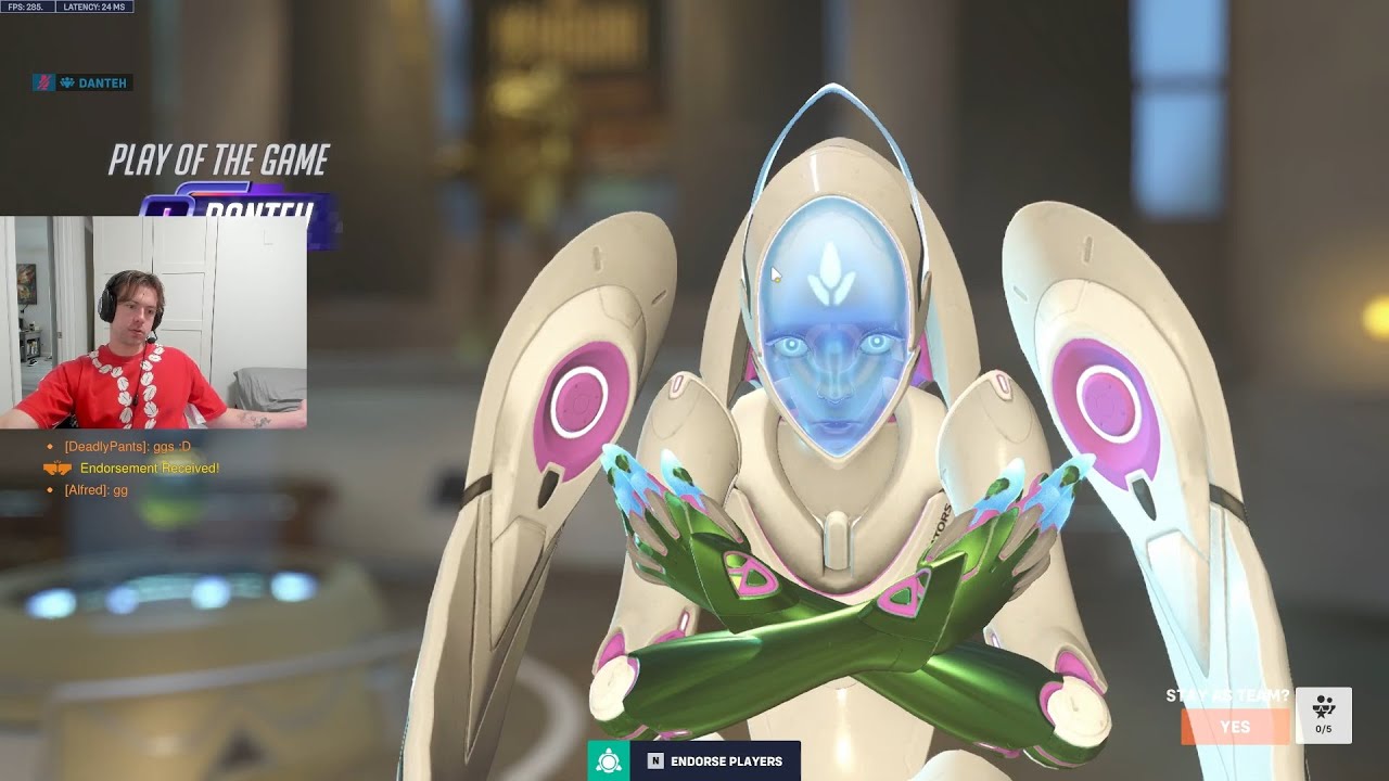 ECHO IS OP! POTG! DANTEH ECHO GAMEPLAY OVERWATCH 2 SEASON 16
