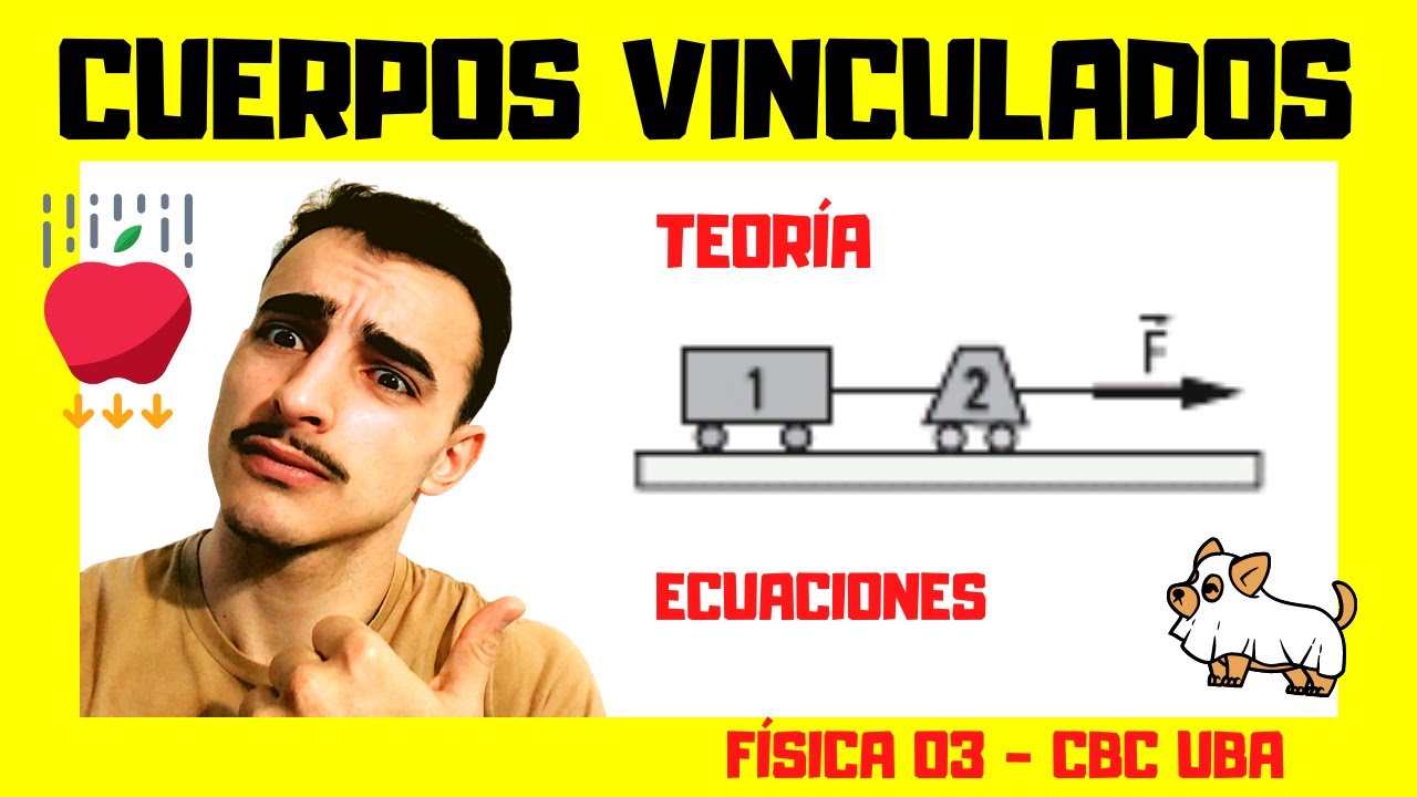 CUERPOS VINCULADOS (CASO 1) | DINÁMICA - Física 03 CBC (UBA)
