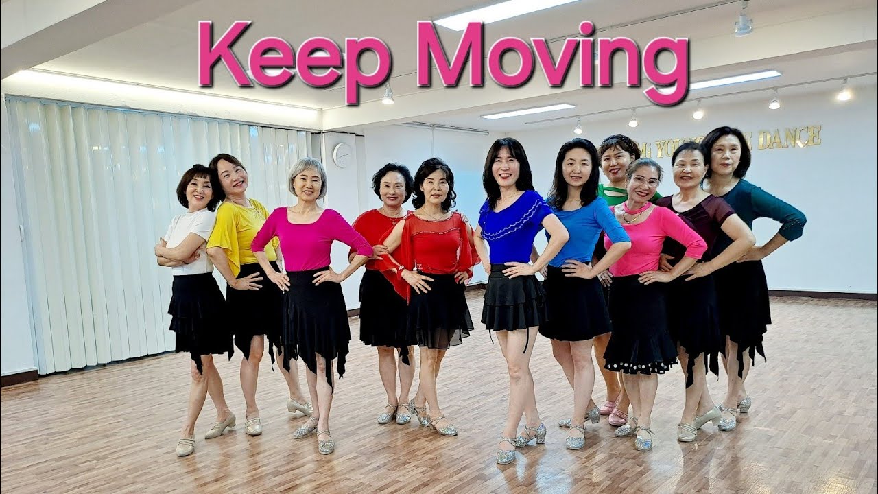 Линейный танец Keep Moving #Линейный танец Чон Ми Ён #Станция Хвагок, выход 3 #Линейный танец Кан...