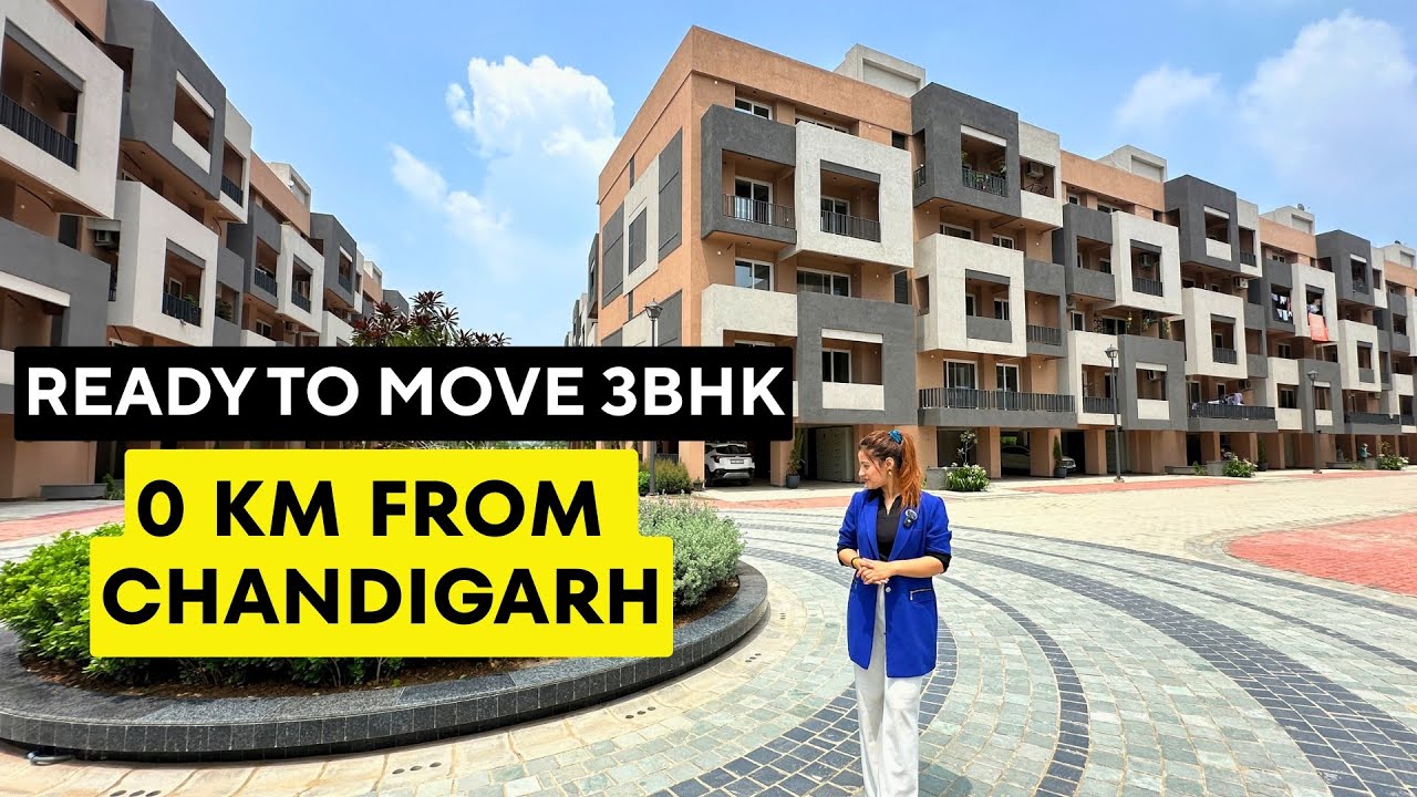 Live 0 KM from Chandigarh in Luxury – Gulnaar Meadows, Zirakpur 3BHK Flat for Sale