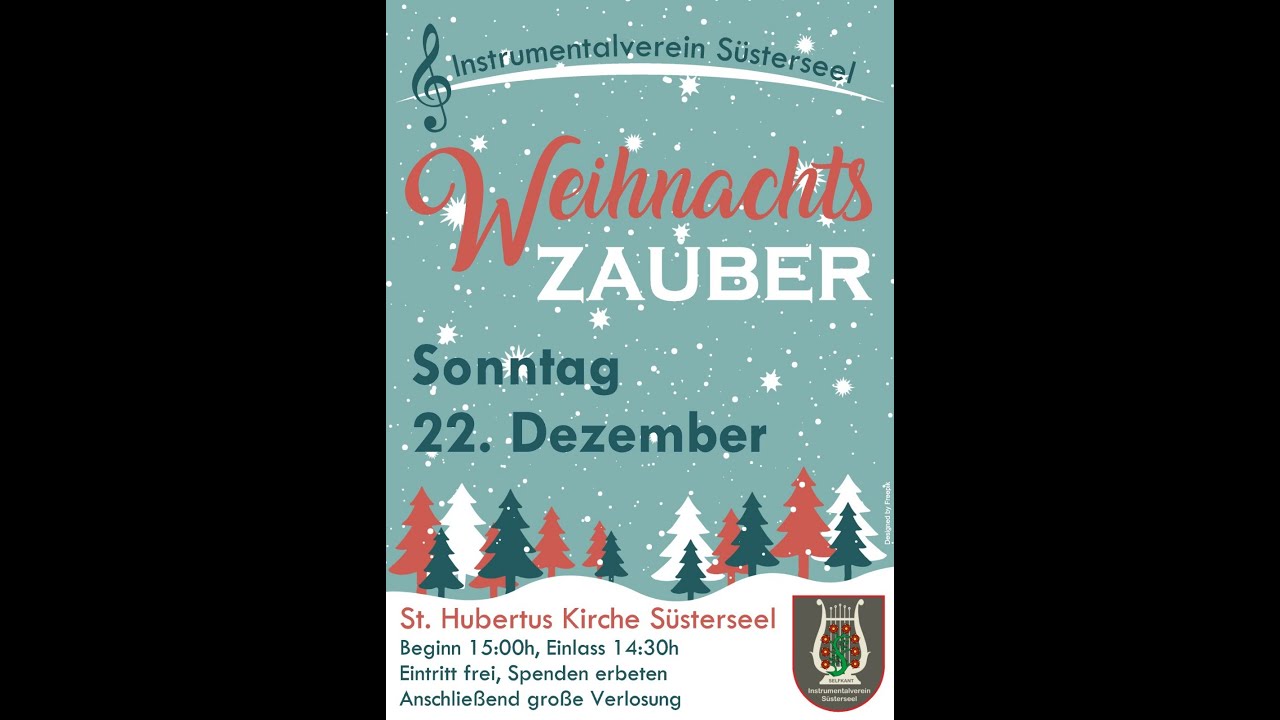 22.12.2024 15:00 Uhr Weihnachtskonzert Instrumentalverein S&uuml;sterseel