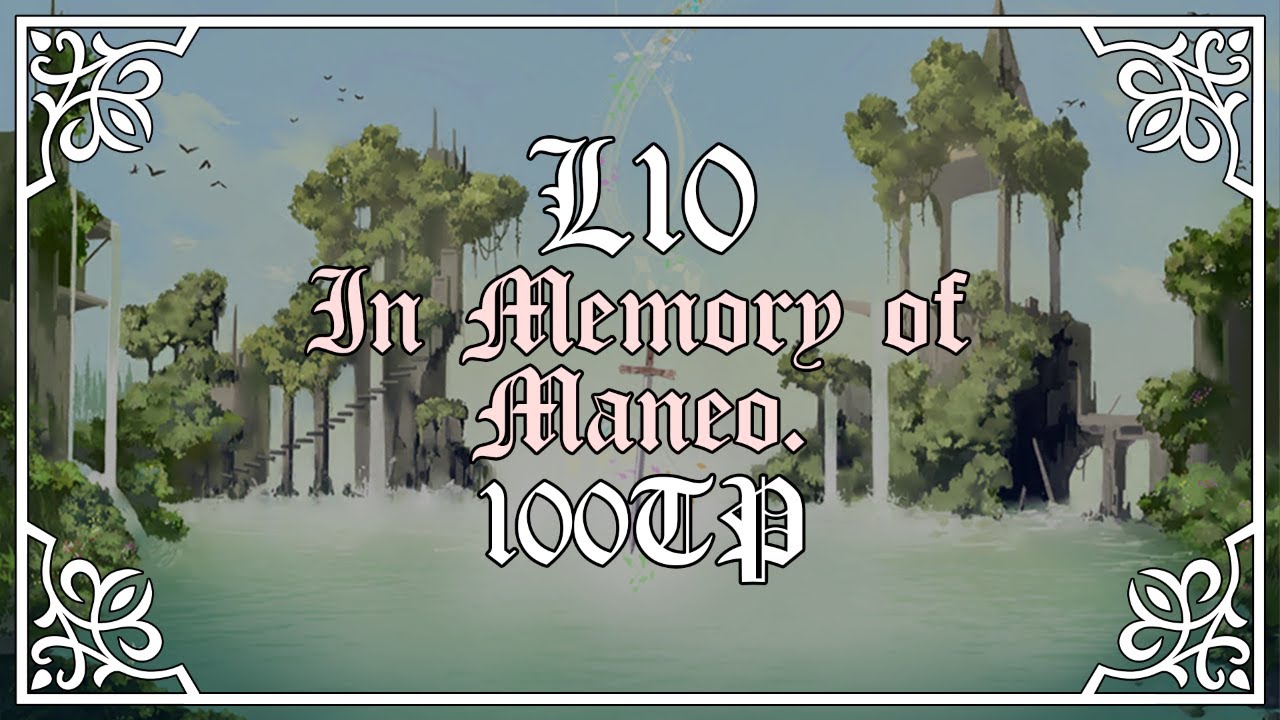 [ Old Chart ] [ Cytus ] L10 : In Memory of Maneo. (Largo) Hard 100TP