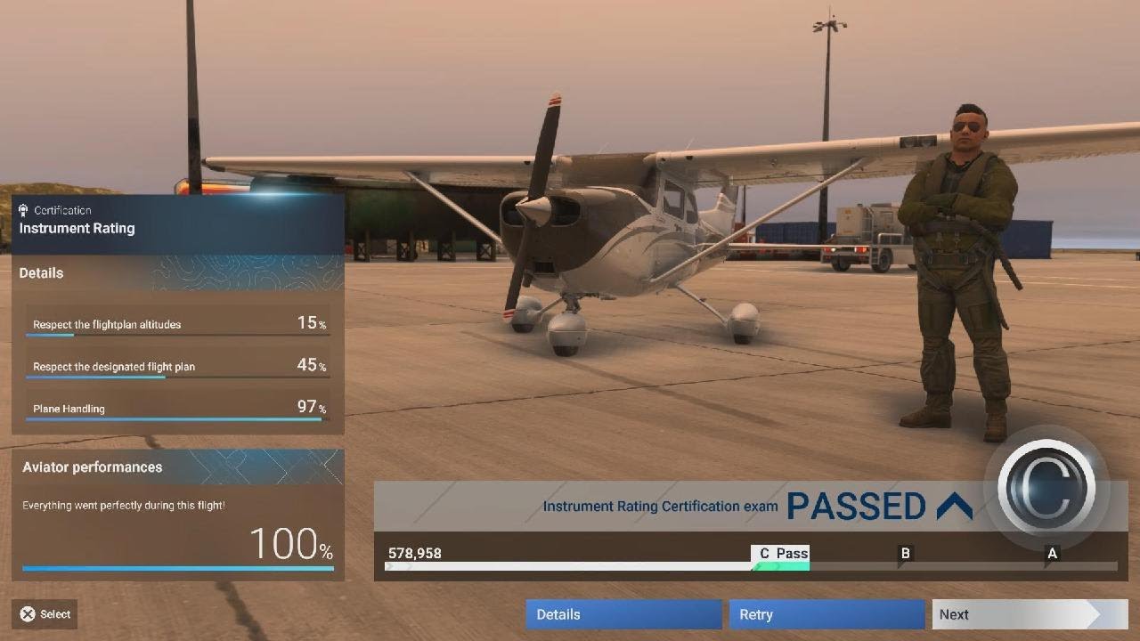 Microsoft Flight Simulator 2024 | Instrument Rating Certification | PS5 Pro