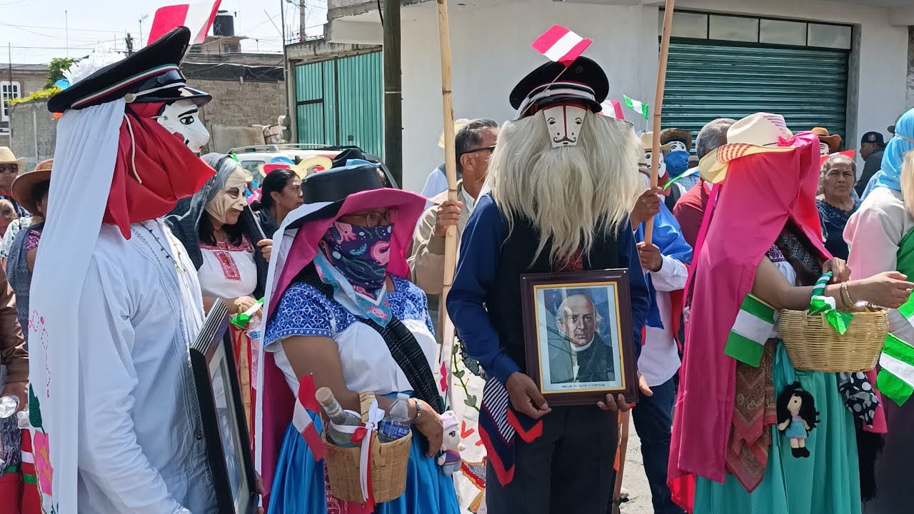 chilolos de Santa catarina están presentes en el valle de Chalco #tradiciones #fypyoutube #oaxaca 
