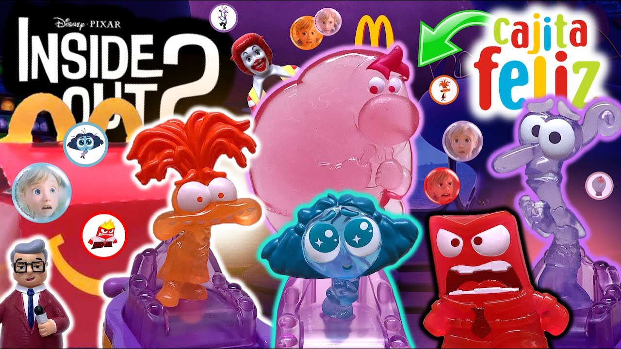 Cajita Feliz - INTENSAMENTE 2 (Parte 1) | McDonald's Colección Disney Pixar (2024) - TOY SHOTS