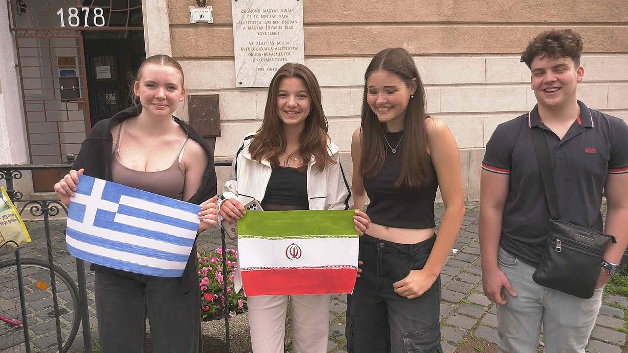 Nyelvi ünnep az Óbudai Gimnáziumban 2024. június 4-én