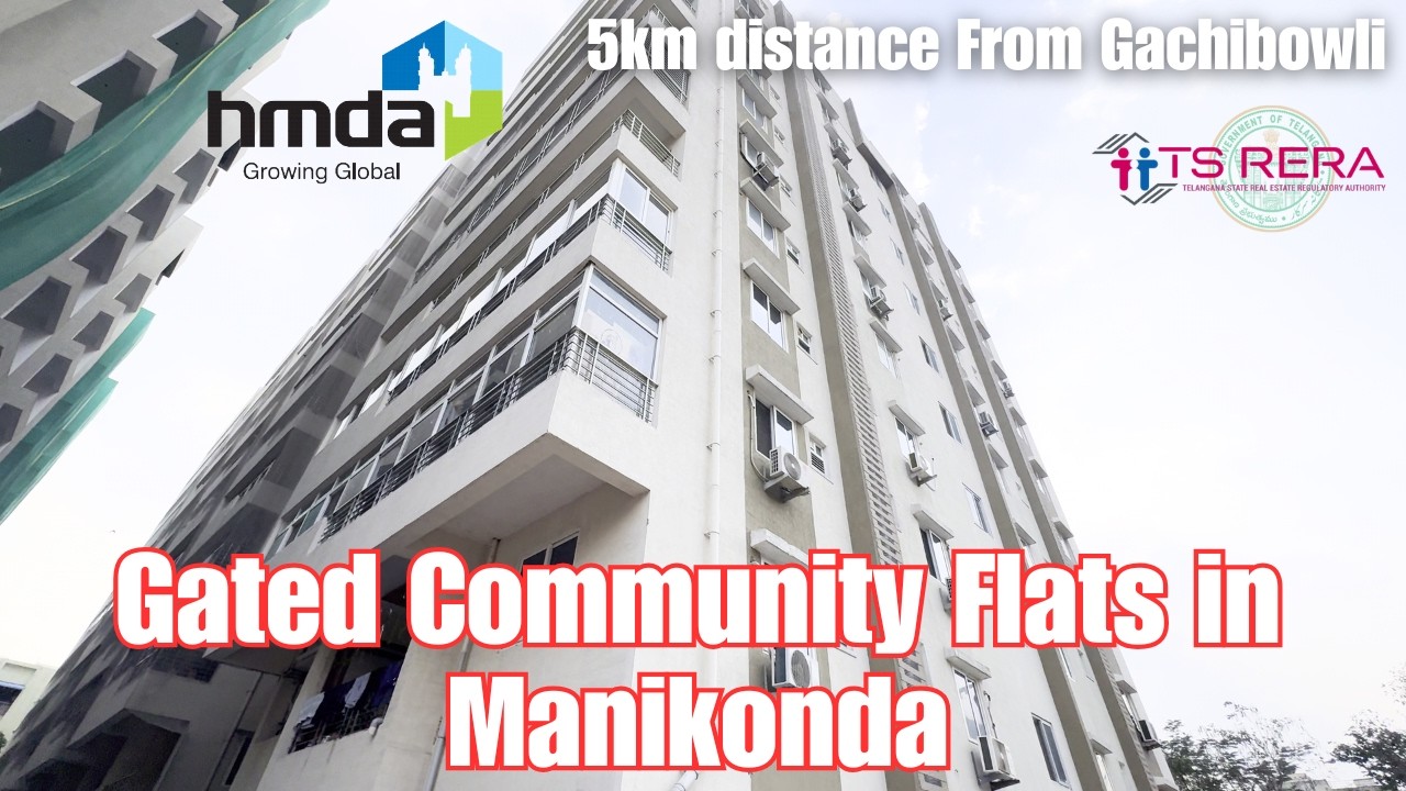2BHK Flat For Sale in Fully Gated Community | Manikonda|Hyderabad |Keyxo Properties..!