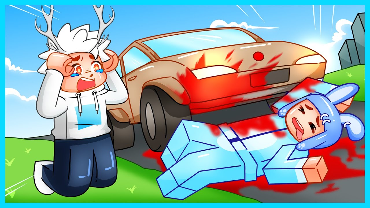 MIPAN & ZUZUZU KECELAKAAN KETABRAK MOBIL KARENA MELAWAN PENJAHAT DI BROOKHAVEN! SEDIH BANGET