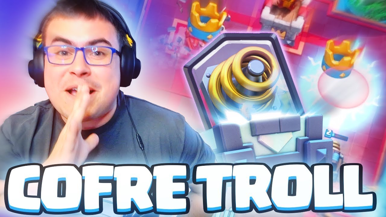 NUNCA PASÓ NADA TAN ÉPICO EN EL COFRE TROLL | Clash Royale