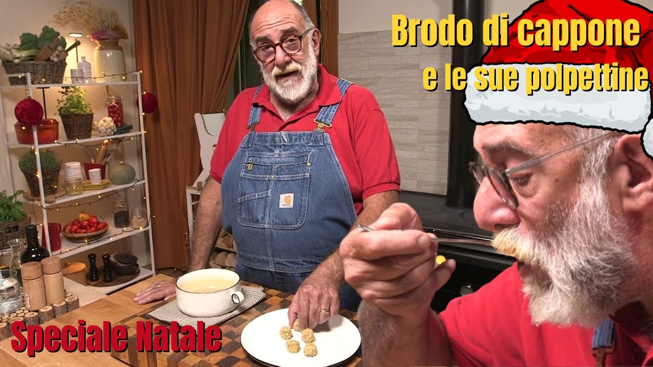 Brodo di cappone e polpettine - Il Natale di Giorgione