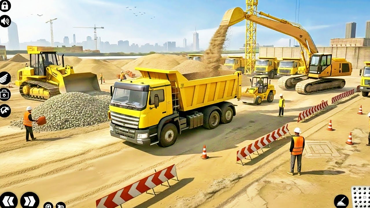 New Project 🏗️ Building New Road Construction | JBC 3D Game