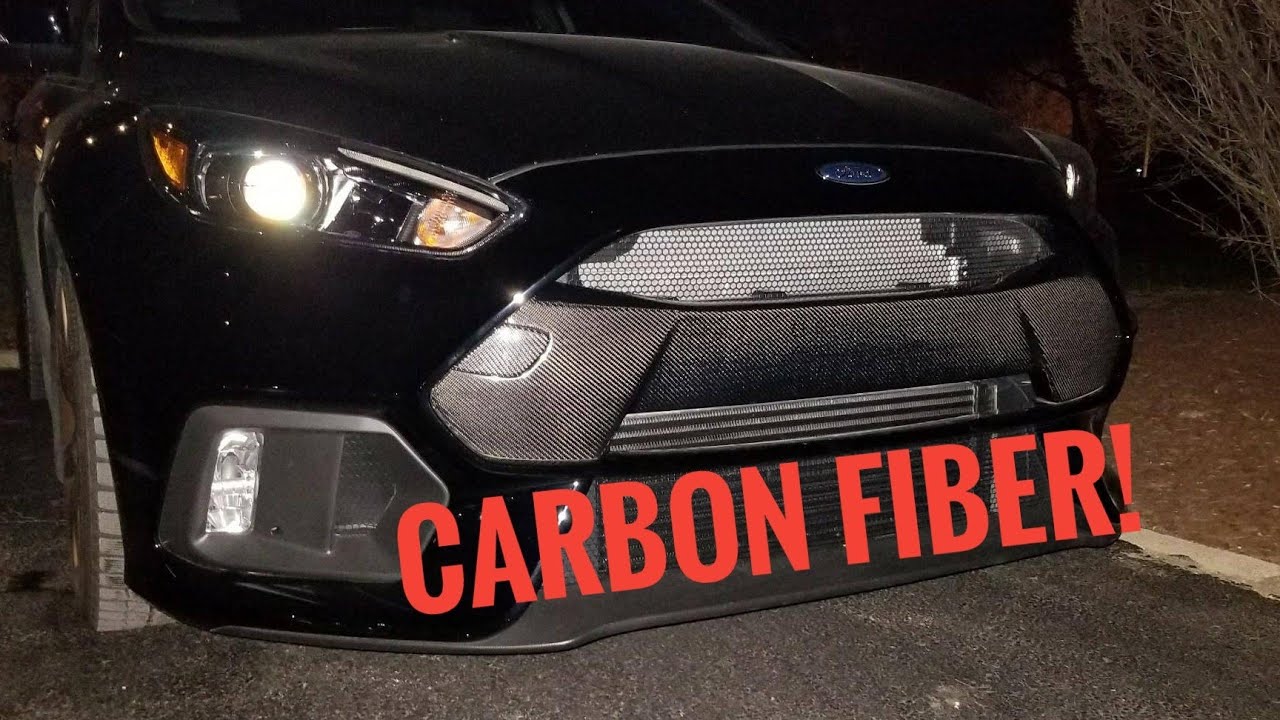 MK3 Ford Focus RS Front Bumper Removal and Center Garnish Installation