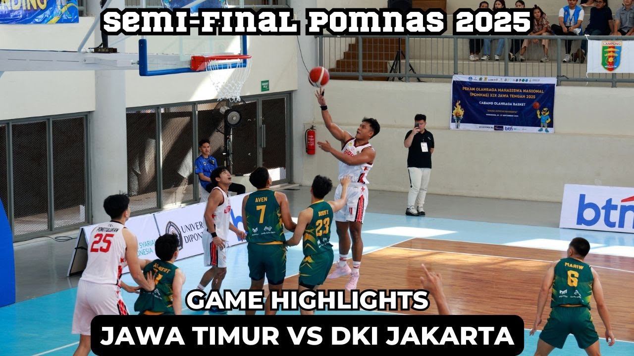JAWA TIMUR vs JAKARTA: RIVALITAS Basket Pulau Jawa Berjalan Keras! 