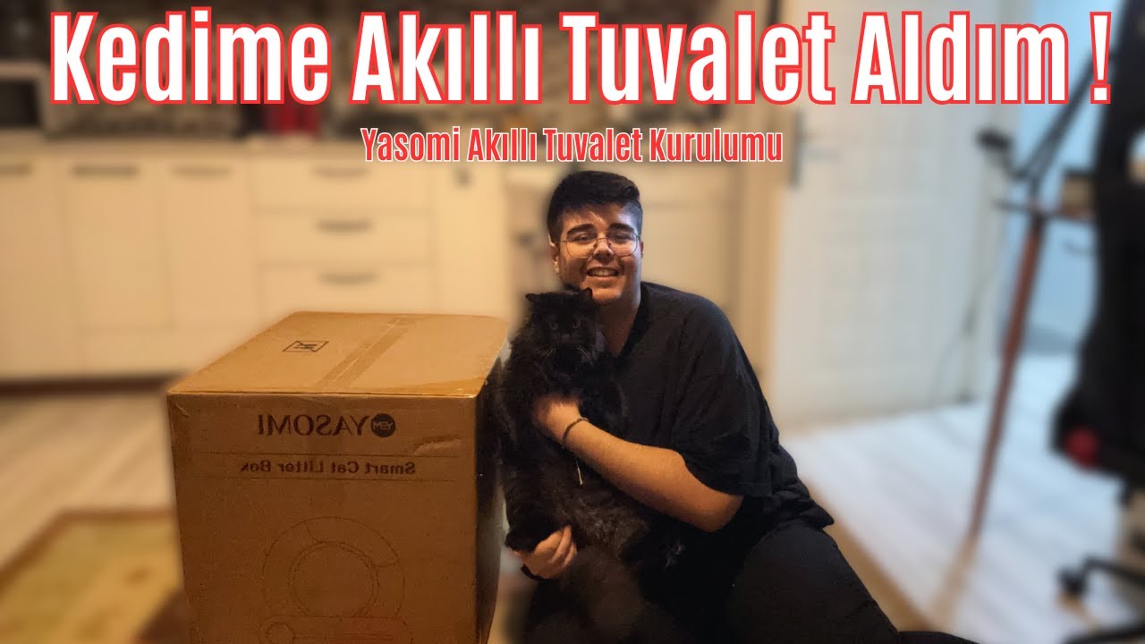 Kedime Akıllı Tuvalet Aldım! Yasomi Kutu Açılımı ve İnceleme
