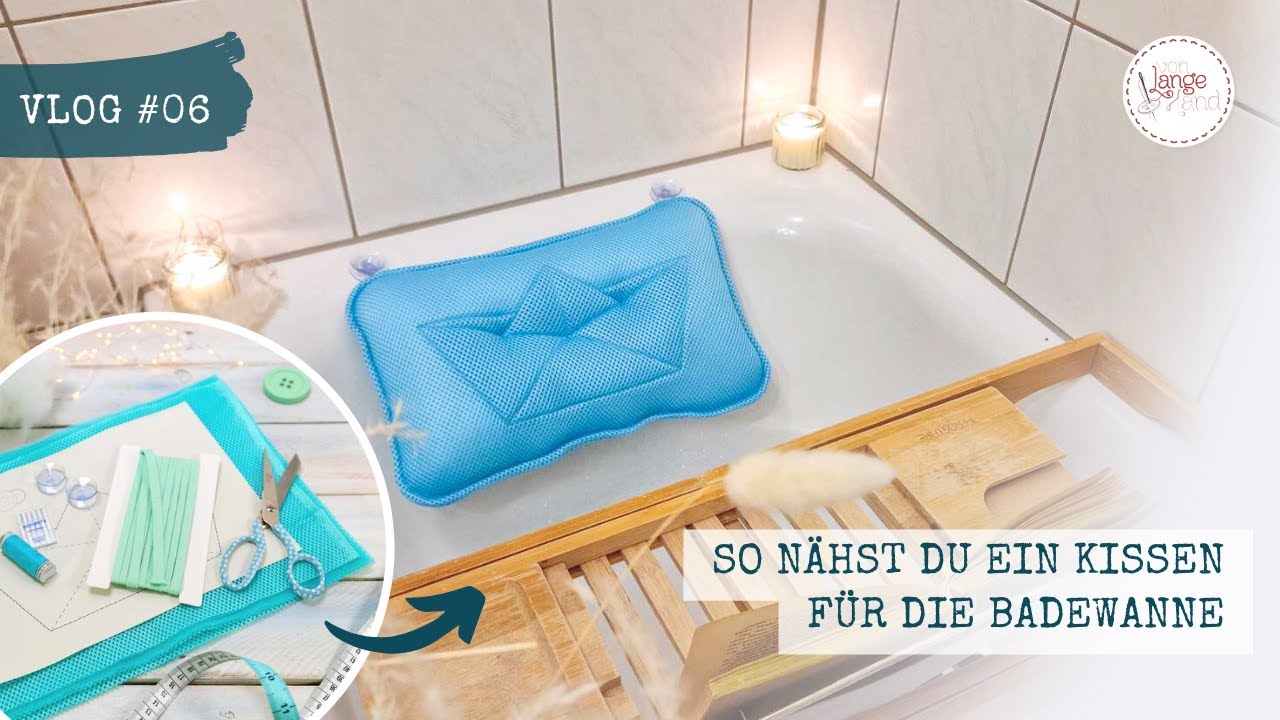Wannenkissen nähen – Schnell & Einfach 💫💡 Geniales Air-Mesh-DIY – funktioniert ohne Schnittmuster