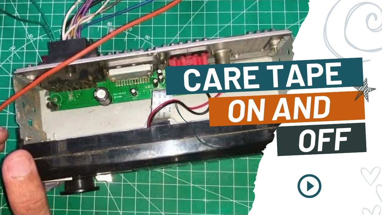 Tape mobil hidup mati/Care tape on and off