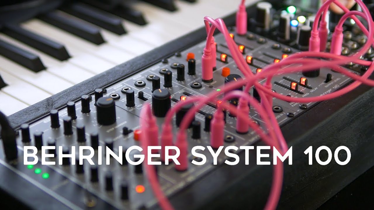 BEHRINGER SYSTEM 100 | 182 Sequencer - 110 VCO/VCF/VCA - 140 Dual Envelope/LFO