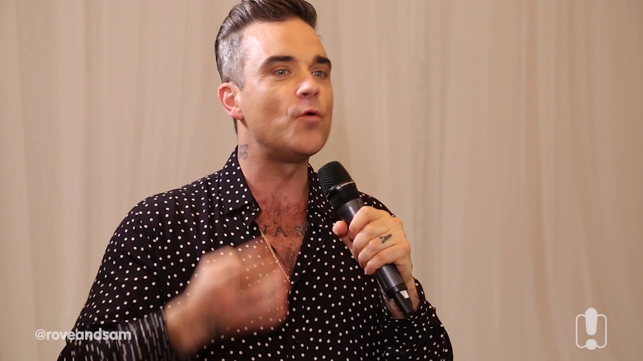 Robbie Williams On No Longer Pashing Fans